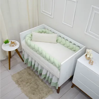 Kit Berço Trança Balu Baby Delicate - 05 Peças